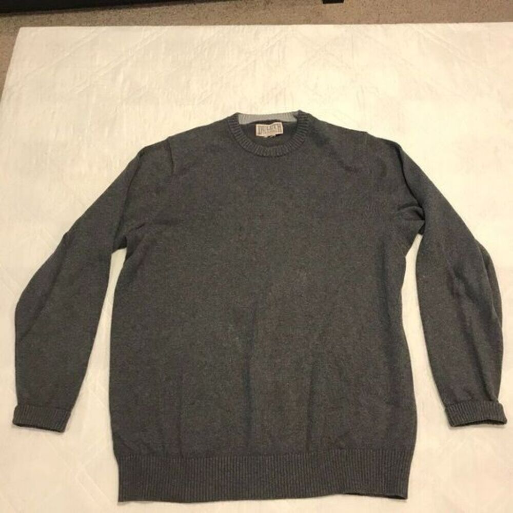 Duluth Trading gray crew neck‎ sweater XL